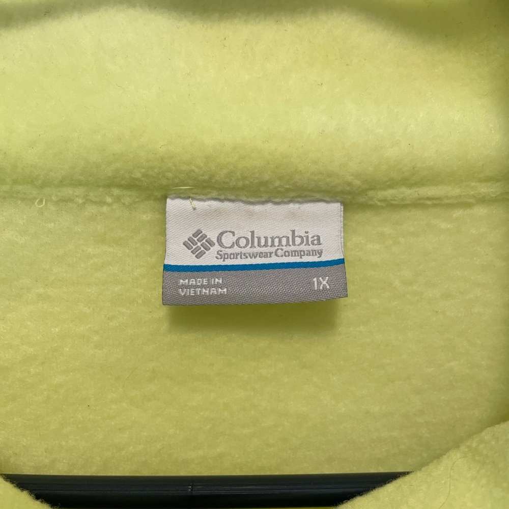 Columbia fleece, worn once!